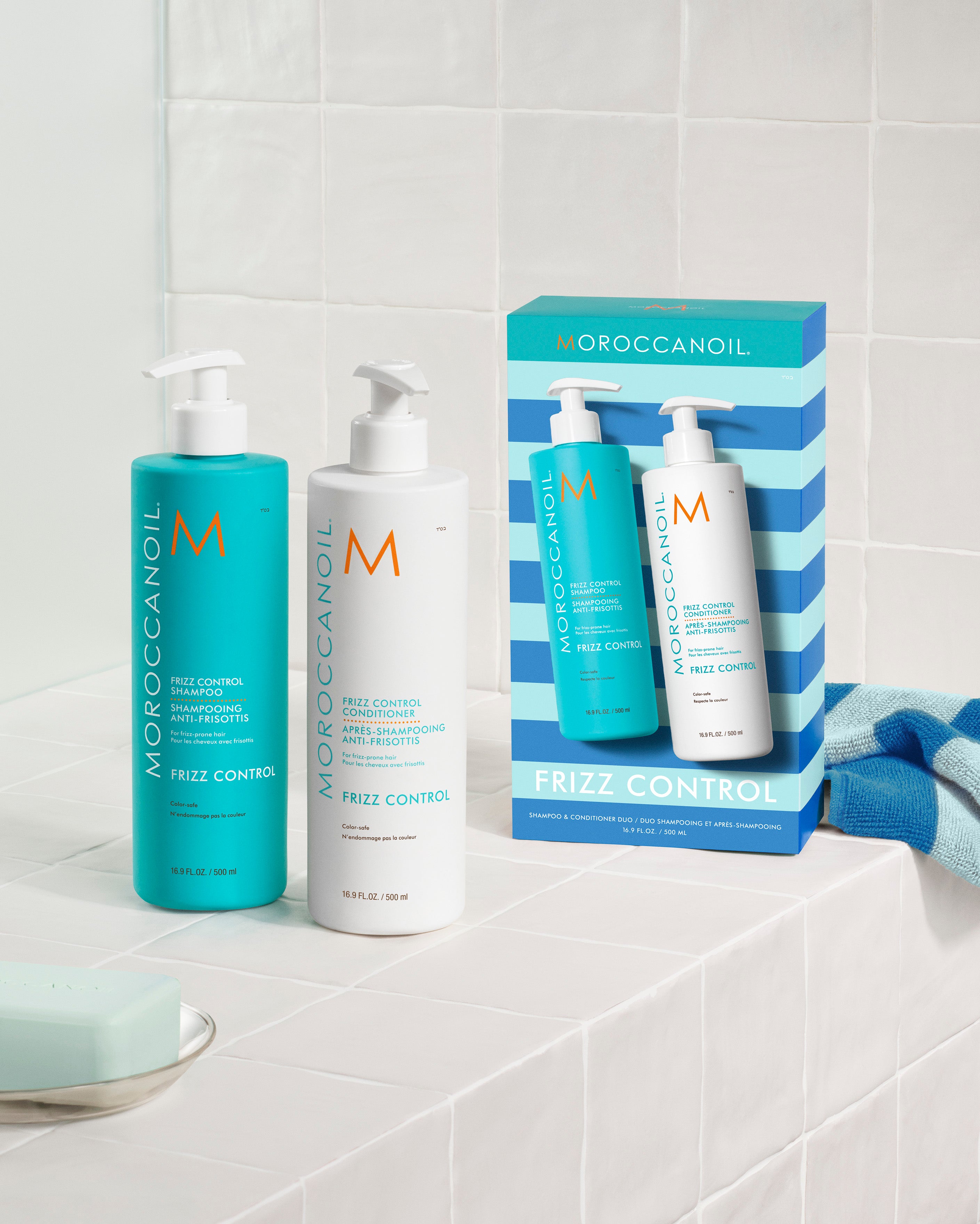 Shampooing et Après-Shampooing Antifrisottis (valeur €118)