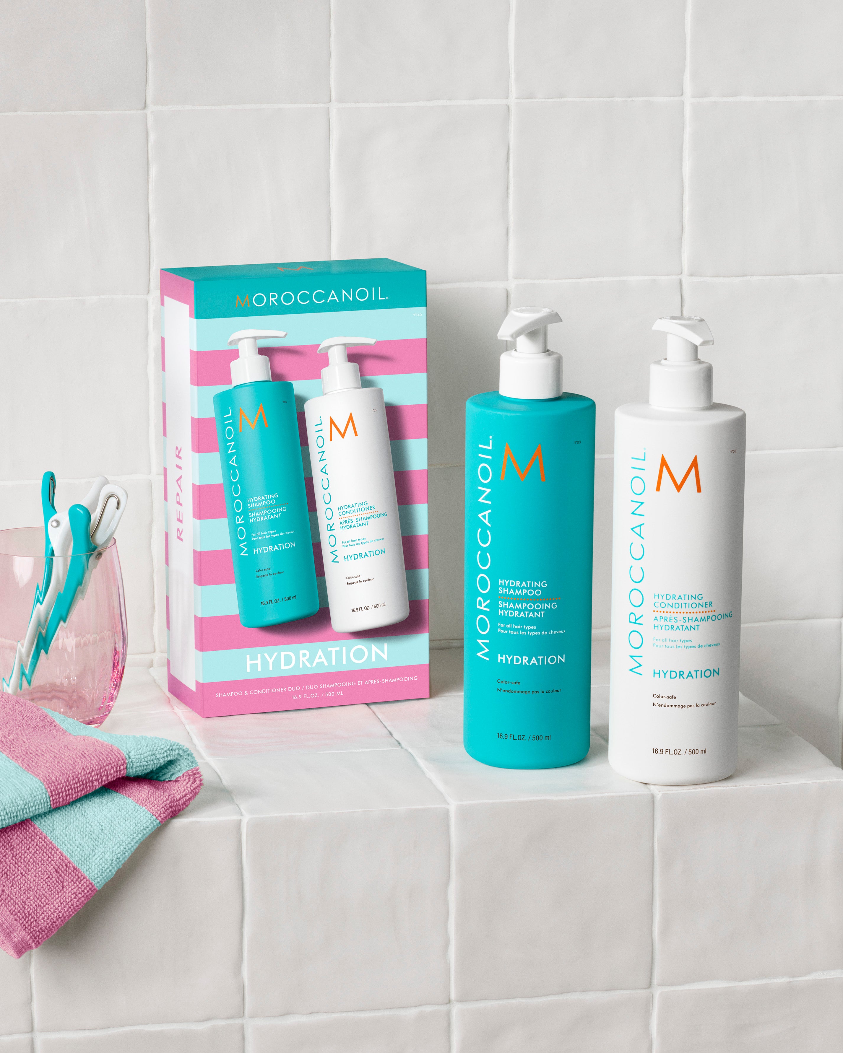 Duo Shampooing et Après-Shampooing Hydratants