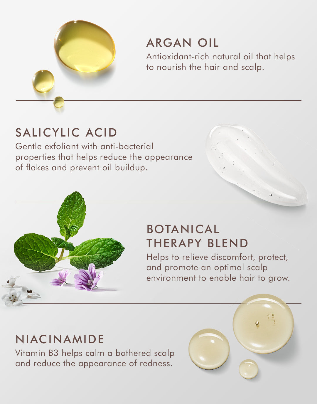 Shampooing équilibrant pour cuir chevelu sec