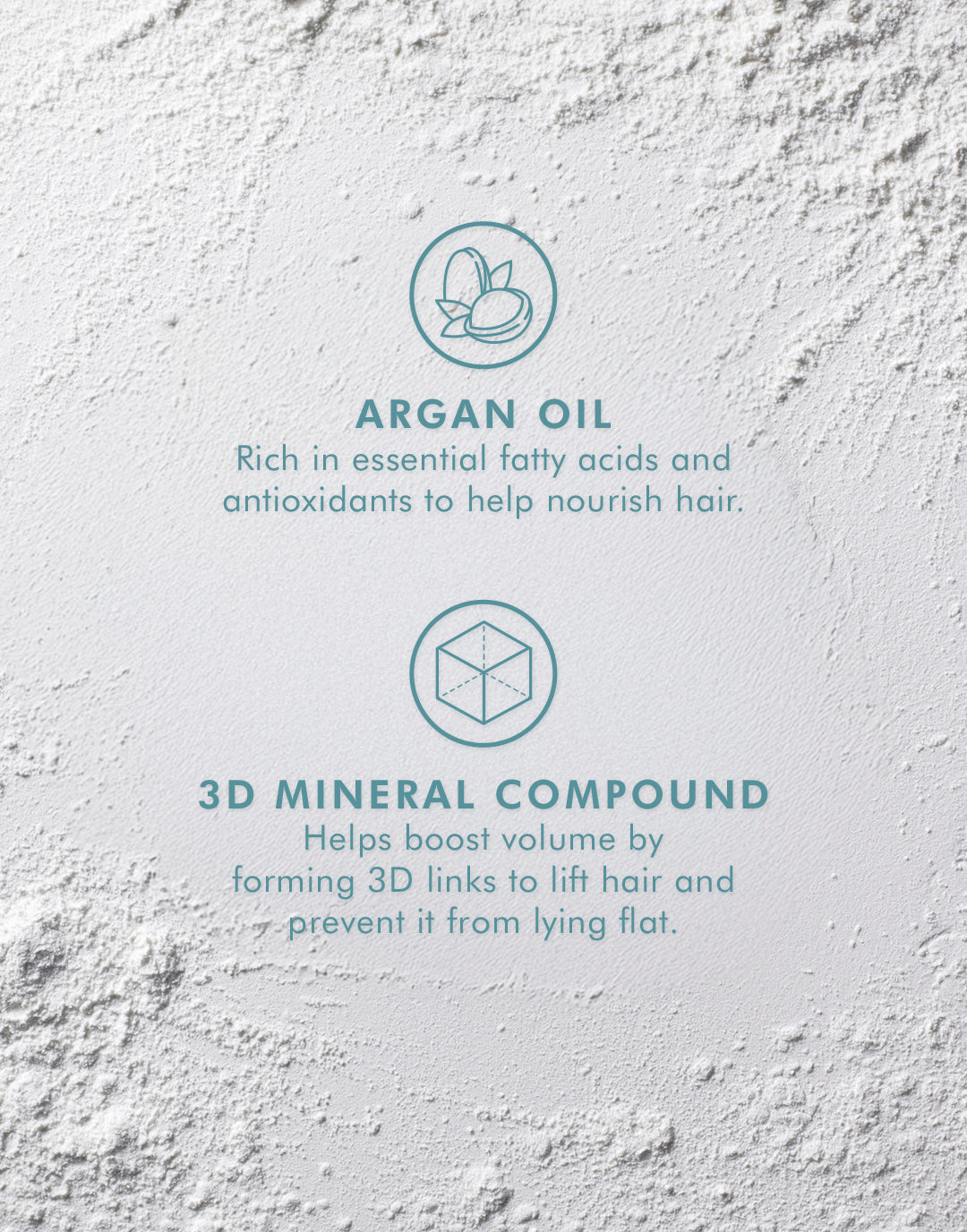 Poudre Texture et Volume pour cheveux