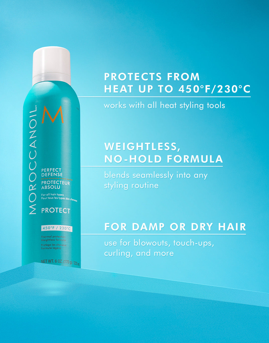 Spray Protecteur de Chaleur Perfect Defense