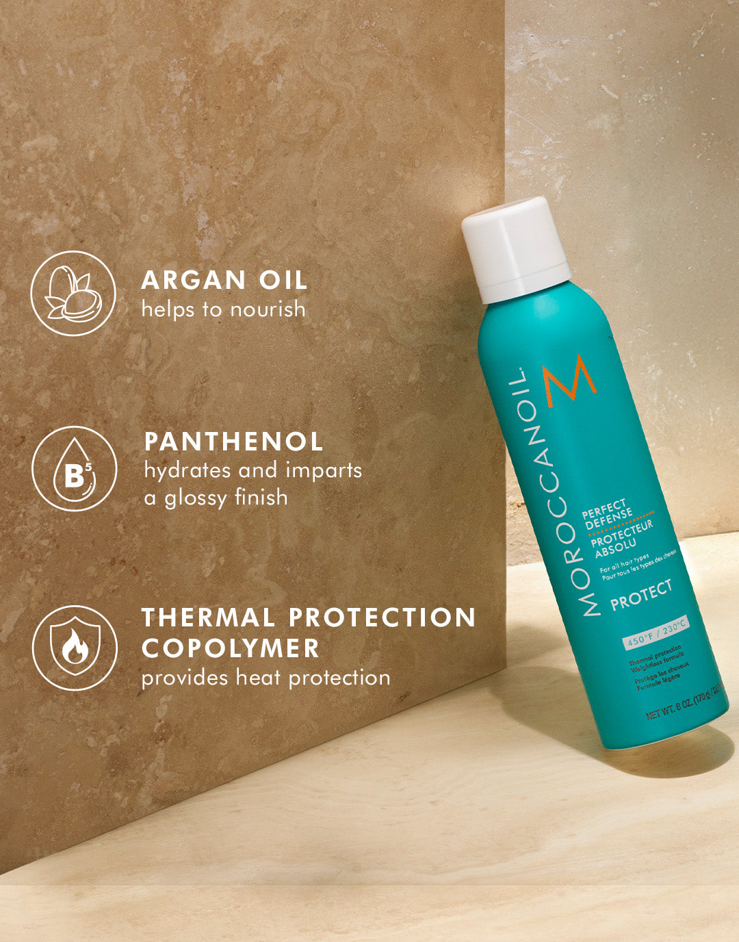 Spray Protecteur de Chaleur Perfect Defense