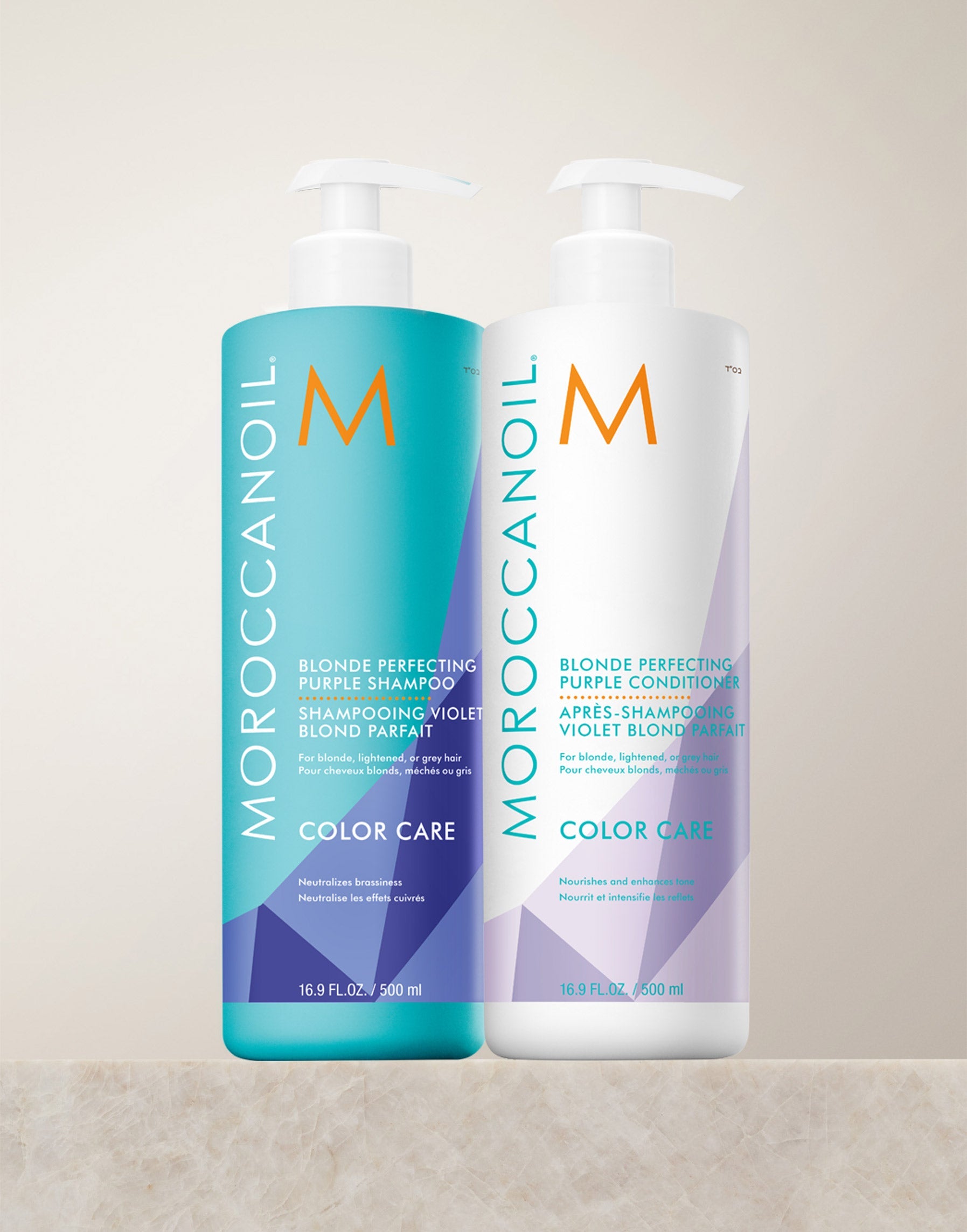 Duo de shampooing et revitalisant Blonde Perfecting Purple