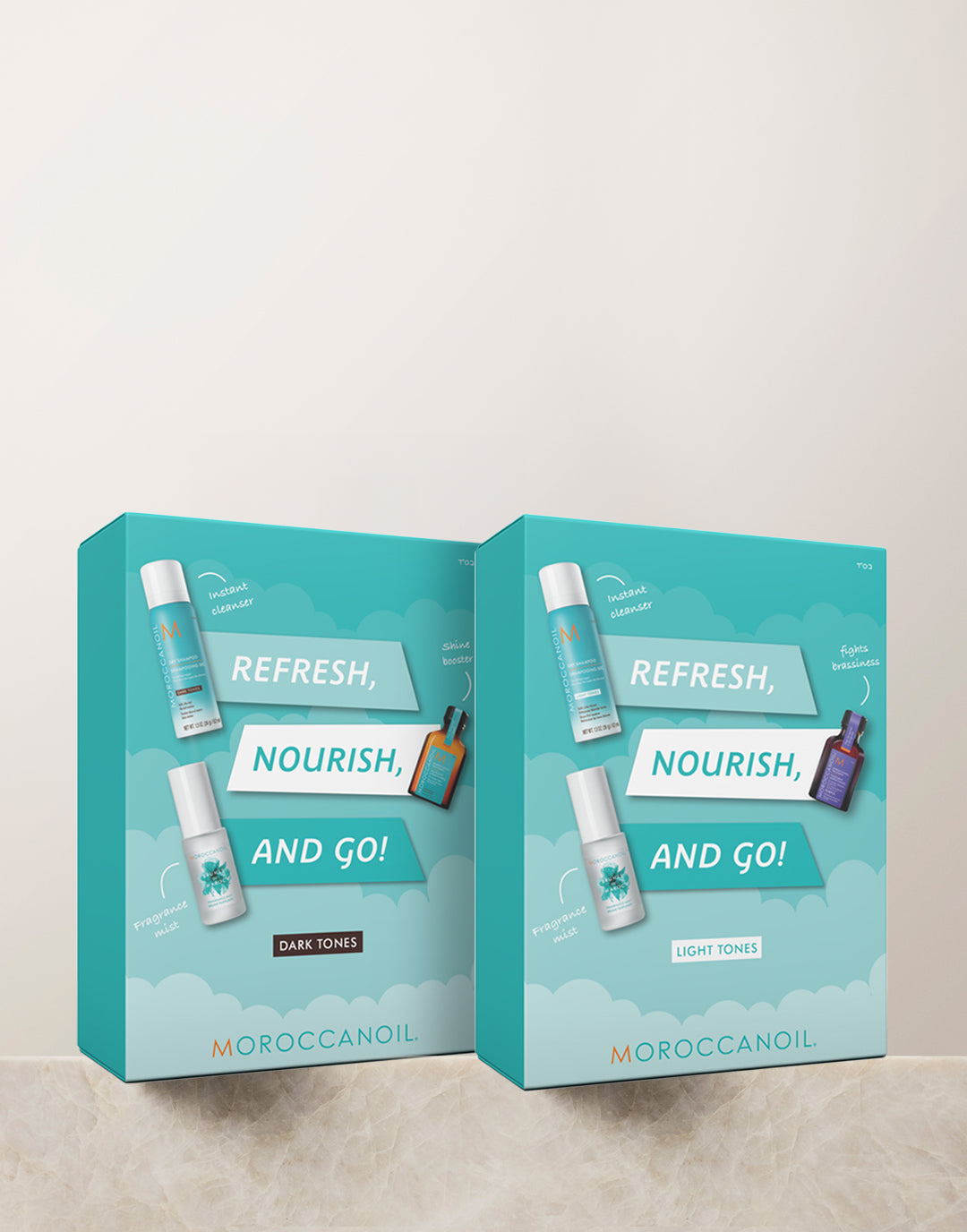 Rafraîchissez, nourrissez, partez ! Tons clairs