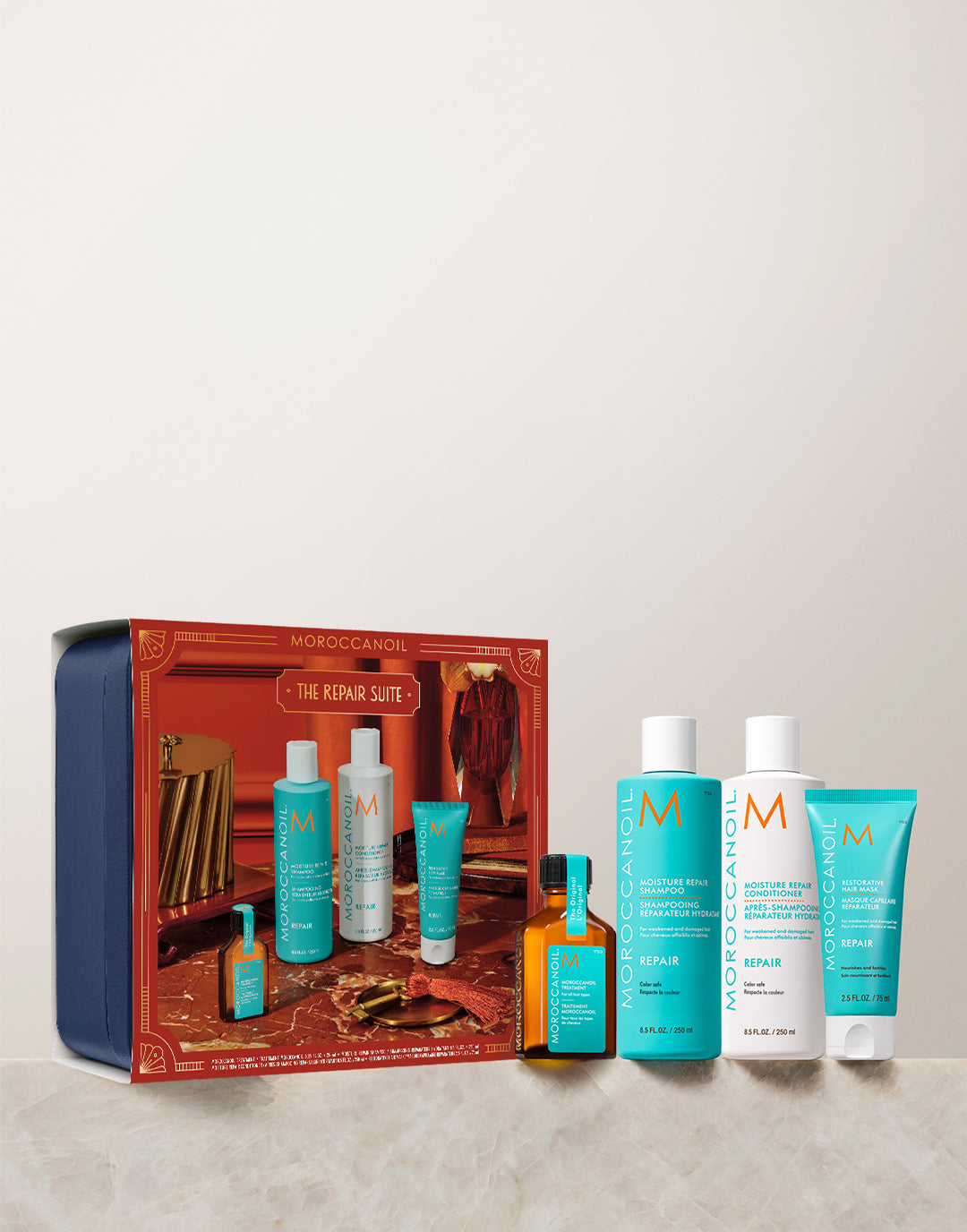 Coffret des Fêtes Réparation Moroccanoil