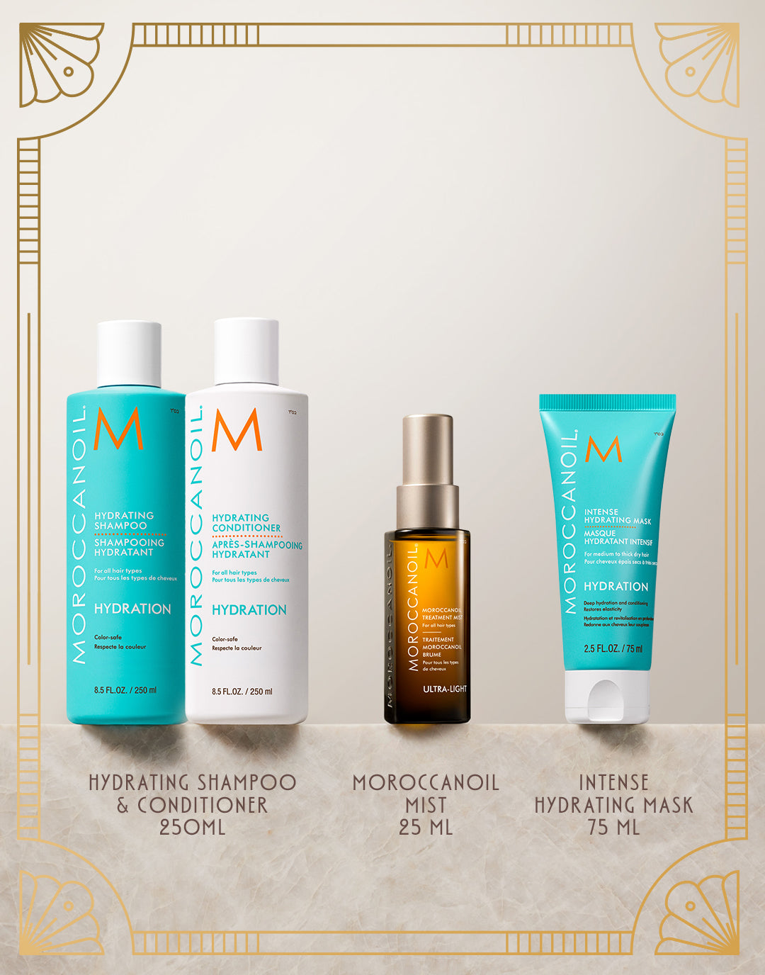 Coffret des Fêtes Hydratation Moroccanoil